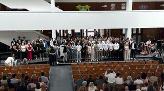 84 junge Menschen haben am Starkenburg-Gymnasium in diesem Jahr ihr Abitur gemacht und ihre Zeugnisse bei einer feierlichen Übergabe erhalten.