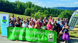 Die Bürgerinitiative „Für Schutzwald und kleines Felsenmeer“ trägt die vom RP vorgeschlagene Lösung zur Steinbrucherweiterung mit.
