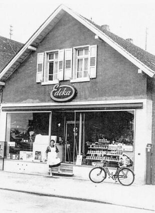 In der Darmstädter Straße in Auerbach befand sich über viele Jahre ein kleiner Edeka-Laden.