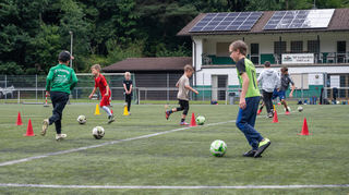 Der Sportverein Lindenfels hatte zum Schnuppertraining für Fußballfans eingeladen.