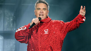 Robbie Williams in Frankfurt.