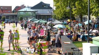 Am Samstag fand auf dem Beauner Platz in Bensheim der Innenstadt-Flohmarkt in abgespeckter Form statt.