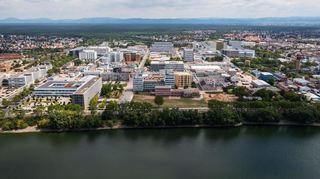 Das Roche-Werk in Mannheim. Hier arbeiten rund 8700 Menschen.