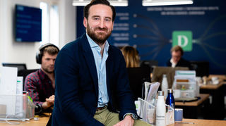 Ist derzeit öfter in Mannheim: Guillaume Carrère, Chef der französischen Firma Doctrine.