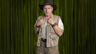 Schauspieler Richy Müller als der Wildjäger Clayton im Disney-Musical "Tarzan".