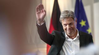 Robert Habeck, hier beim Abschied aus dem Bundeswirtschaftsministerium, verlässt nun auch den Bundestag.