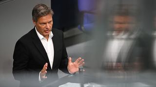 Ex-Vizekanzler Habeck will Abstand vom Politikbetrieb finden. (Archivbild)