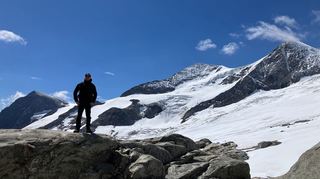 Noch führt die Tour zum Großvenediger über den Gletscher.
