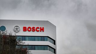 Bosch-Firmenzentrale bei Stuttgart – auch der Weltmarktführer spürt den Druck der Transformation. (Archivbild)