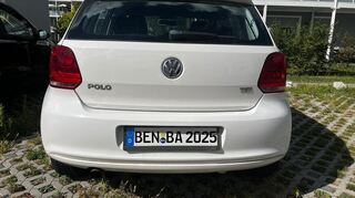 So könnte ein Kennzeichen für Bensheim aussehen. Natürlich handelt es sich bislang nur um eine Fotomontage.