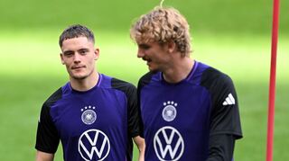Florian Wirtz (l) und Nick Woltemade: Zündet das Offensivduo in Köln?