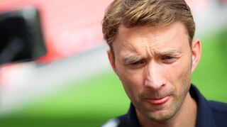 Sportchef Simon Rolfes ist sich bei der Verpflichtung Hjulmands diesmal sicher.