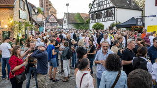 Das Speyerer Altstadtfest besticht durch seine Atmosphäre mit Blick auf den Dom.