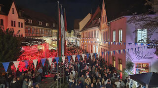 Ein besonderes Flair herrscht alljährlich auch beim Altstadtfest in der Römerstadt Ladenburg.