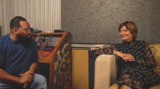 Harmonierten ganz offensichtlich: Musikmanagerin Eva Ries und Rapper Raekwon vom Wu-Tang Clan.