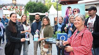 In Bensheim wurde über das Thema K.o.-Tropfen aufgeklärt.