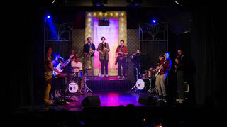 Die Jazzband „Sam Siefert Ensemble Project“ lieferte im Mobile ein musikalisches Kunstwerk ab.