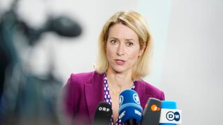 Die EU-Außenbeauftragte Kallas appelliert an die Bundesregierung, die Pläne für europäische Handelssanktionen gegen Israel zu unterstützen oder andere Druckmittel vorzuschlagen. (Archivbild)