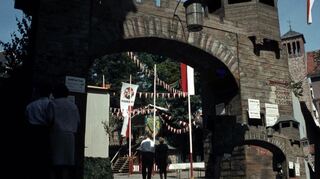 So sah der Eingang zum Winzerfest im Jahr 1962 aus.