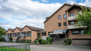 Das frühere Hotel „Am Bruchsee“ wurde vom Kreis als Unterkunft für Flüchtlinge aus der Ukraine genutzt.