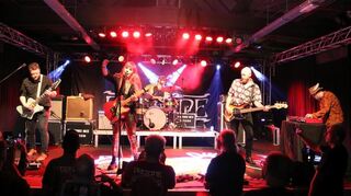 Die norwegische Band Pristine war am Donnerstag im Musiktheater Rex zu Gast.
