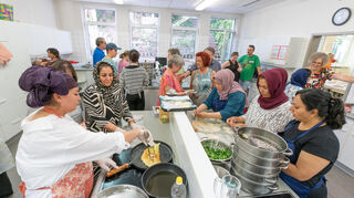 Bensheim, 19.05.2025, LFS, Interkulturelles Kochen, ,, Bild: Thomas Neu