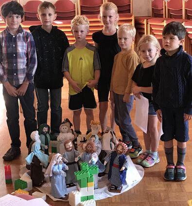 In Lindenfels wurde zum ersten Mal ein ökumenischer Kindergottesdienst gefeiert.