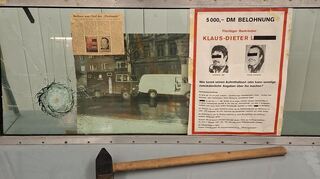 Auch spektakuläre Banküberfälle in Berlin werden in der Ausstellung thematisiert.