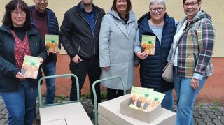 Von links Vera Brückmann, Ralph Brückmann, Daniel Degen, Sandra Schumacher, Christiane Hiemenz und Monika Rau-Wiegand.