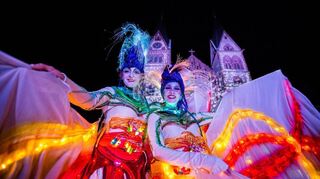 Neben vielen Musikbands an verschiedenen Veranstaltungsorten gehören auch wieder „Walking Acts“ zum Heppening-Programm.