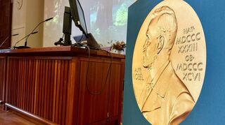 Los geht es traditionell mit der Bekanntgabe der Medizin-Nobelpreisträger im Nobelforum des Stockholmer Karolinska-Instituts. (Archivbild)