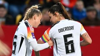 Das Bayern-Duo mit Giulia Gwinn (l.) und Lena Oberdorf kehrt ins Nationalteam zurück