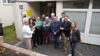 Der Verein Kubus hat seine neue Geschäftsstelle in Lindenfels eingeweiht.