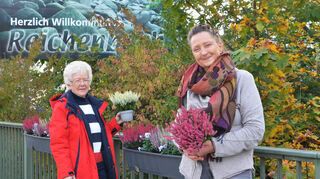 Lieselotte Knapp (links) und Alexandra Stiegele