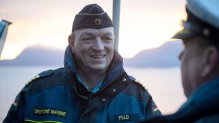 Erstmals setzte die Marine auch das Waffensystem Iris-T auf See ein.