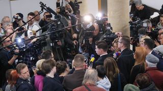 Großes Medieninteresse an der Verhandlung vor dem Bezirksgericht in Warschau