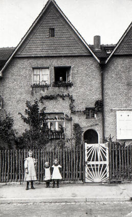 Das Haus Wormser Straße 35 in Bensheim vor rund 100 Jahren.