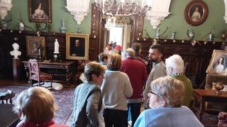 Die fürstlichen Räume von Schloss Pless.