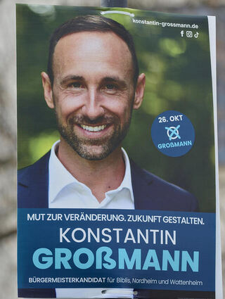 CDU-Kandidat Konstantin Großmann steht für einen Neuanfang.Bild: Berno Nix