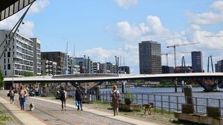 Laut einer Umfrage sind Menschen in Hamburg am zufriedensten. (Symbolbild)