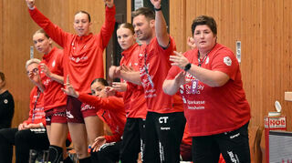 Flames-Trainerin Ilka Fickinger hofft in Metzingen nicht nur auf eine gute Angriffs-, sondern vor allem auf eine starke Abwehrleistung.