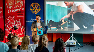 bre, Lesefestival, Kita In den Kappesgärten, Max Osswald liest aus „Graf Dackula“ ,, Bild: Thomas Neu