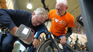 Der ADFC Bergstraße hat in diesem Jahr bereits 179 Räder codiert, am Wochenende stand eine Aktion in Zwingenberg auf dem Programm.