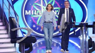 Bei der 125.000-Euro-Frage zog Silke Hellwinkel die Reißleine – und ging mit 64.000 Euro nach Hause. Anerkennung für diese starke Leistung gab’s von Moderator Günther Jauch.
