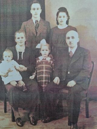 Die Familie Blessing am Vorabend des Zweiten Weltkrieges. Die Kinder waren später in das Geheimnis nicht eingeweiht.