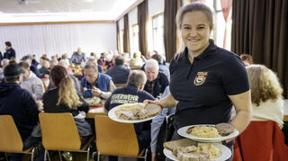 Die Feuerwehr Beedenkirchen hatte zum Wellfleischessen eingeladen.