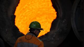 Die Stahlindustrie ist schwer unter Druck.