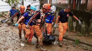 Die Zahl der Toten durch «Kalmaegi» steigt.