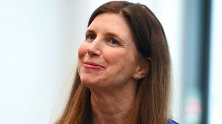 Wehrt sich seit Monaten gegen Begehrlichkeiten der Unicredit: Commerzbank-Chefin Bettina Orlopp. (Archivbild)