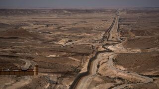 Grenzgebiet zwischen Israel und Ägypten. (Archivbild)